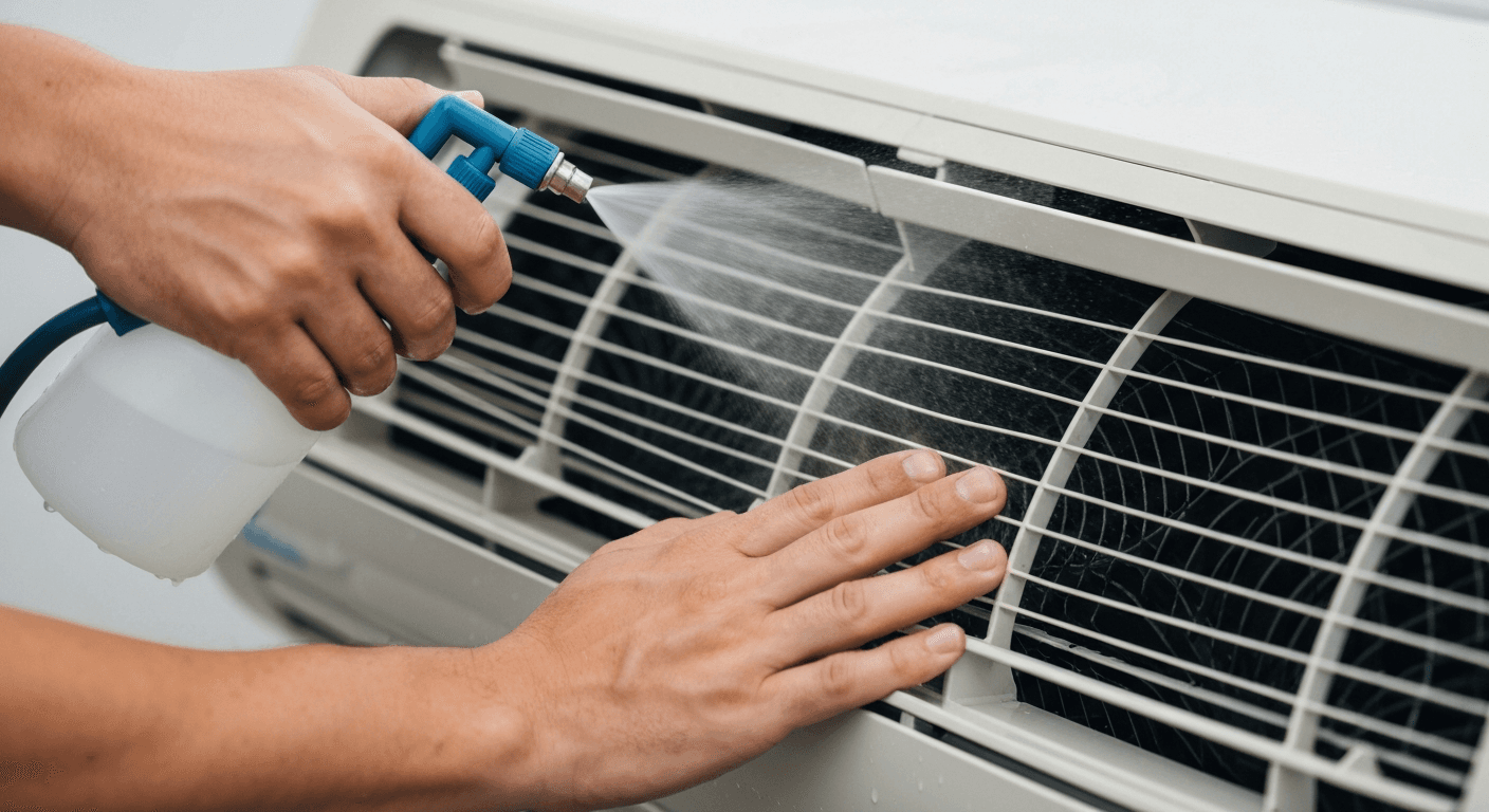 Pelanggan gembira dengan servis aircond Midea