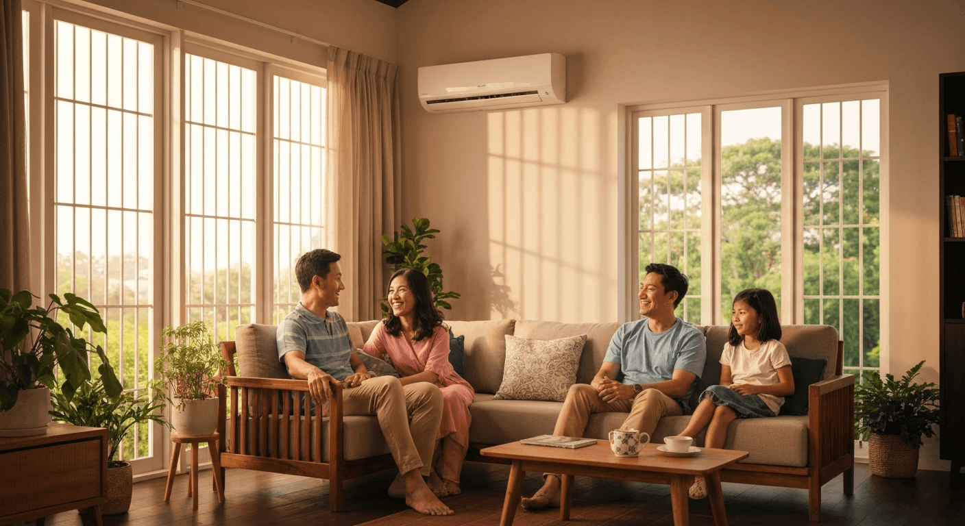 Sewa beli aircond Midea — bayar bulanan dari RM79