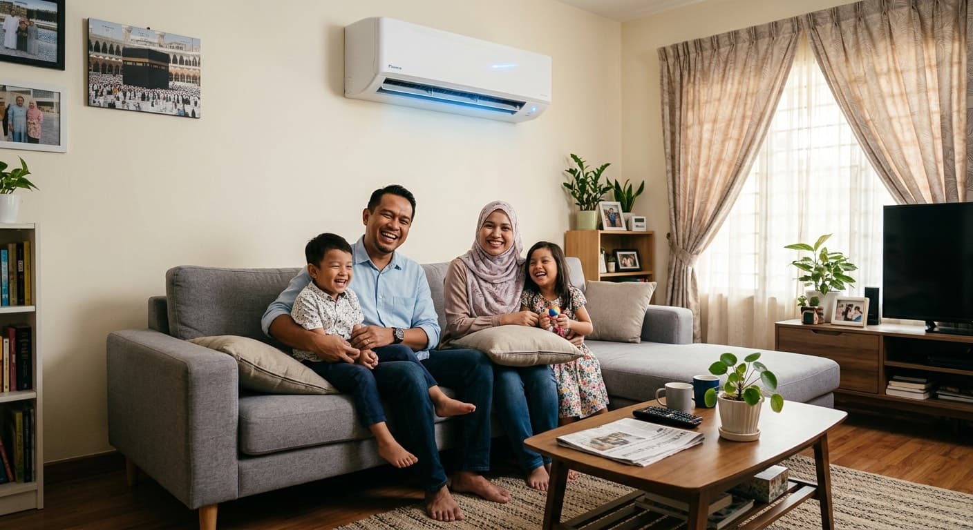 Follow Me Sensor Midea — Suhu Tepat Di Mana Anda Berada